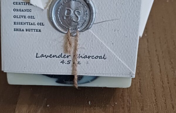 potager handzeep lavender charcoal