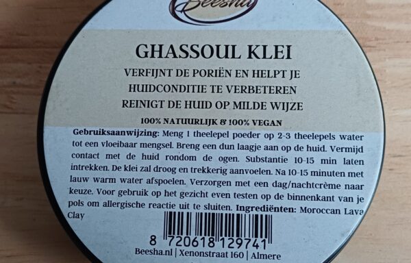 kleimasker ghassoul klei